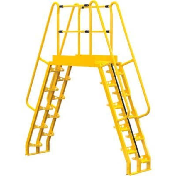 Vestil Alternating Step Cross-Over Ladders - COLA-6-68-44